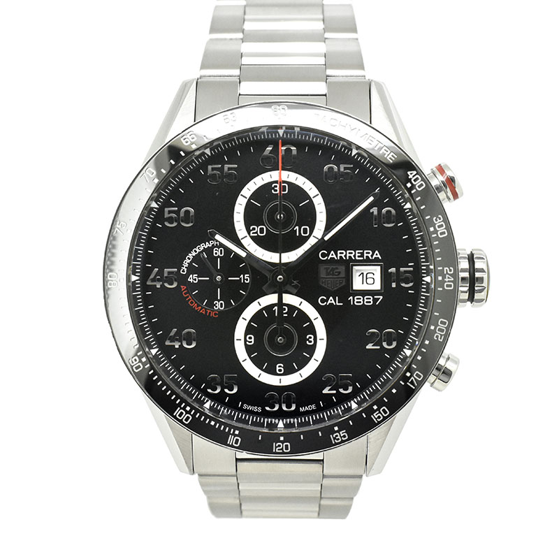 タグホイヤー　TAG HEUER　カレラ タキメータークロノ キャリバー1887　CAR2A10.BA0799　43mm　USED　中古