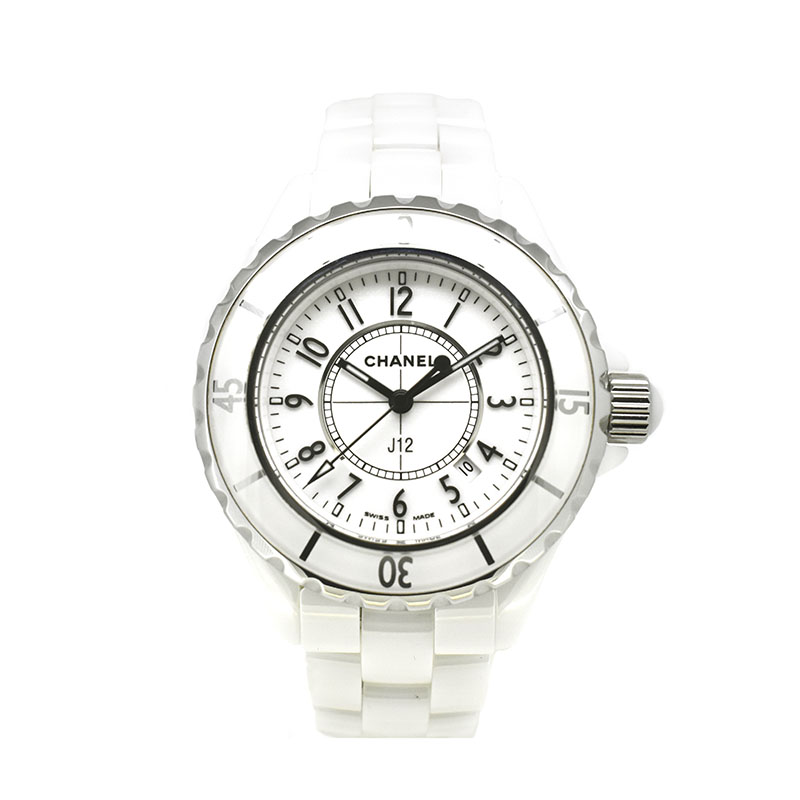 シャネル　CHANEL　J12 ホワイトセラミック　H0968　レディース　クォーツ　33mm　USED　中古