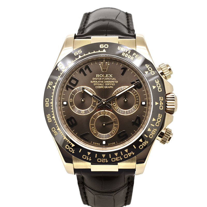 ロレックス　ROLEX　デイトナ　Ref.116515LN　18KERG　40mm　ブラウン　USED　中古