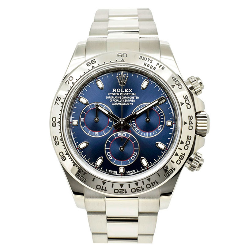 ロレックス　ROLEX　コスモグラフ デイトナ　Ref.116509　ブルー　K18WG　USED　中古