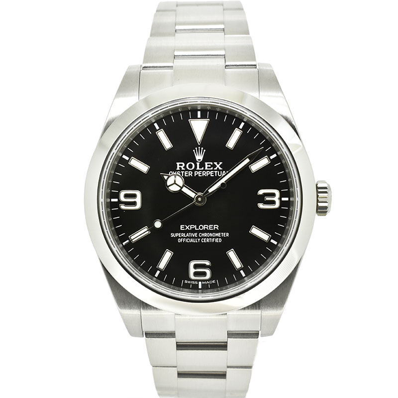 ロレックス　ROLEX　エクスプローラー1　Ref.214270　39mm　クロマライト　USED　中古