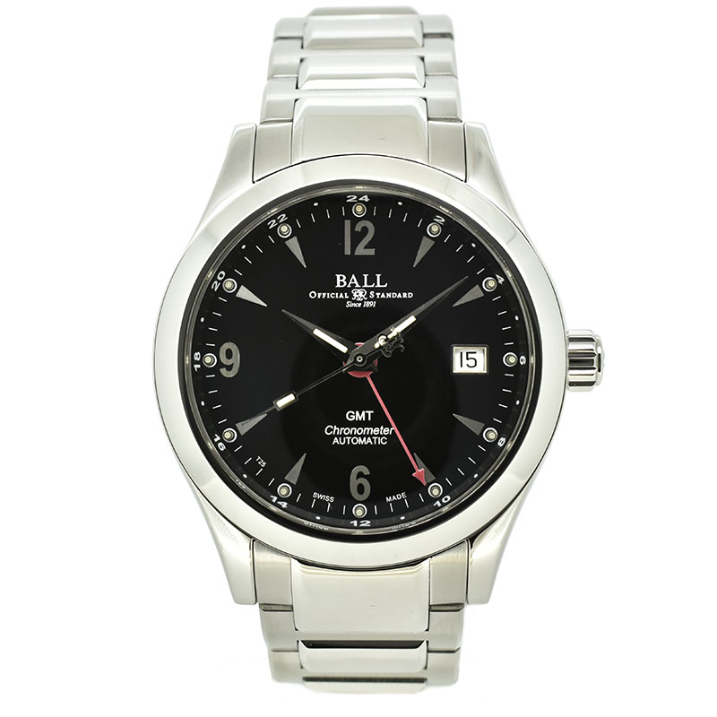 ボールウォッチ　BALL　エンジニアII  オハイオ GMT　GM1032C-S2CJ-BK　40mm　USED　中古