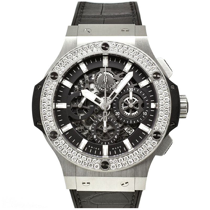 ウブロ　HUBLOT　ビッグバン アエロバン ベゼルダイヤ　311.SX.1170.GR.1104　44mm　USED　中古