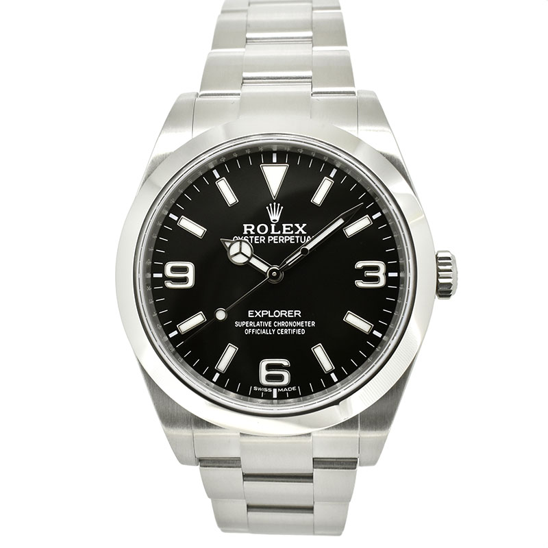 ロレックス　ROLEX　エクスプローラー1　Ref.214270　39mm　クロマライト　USED　中古