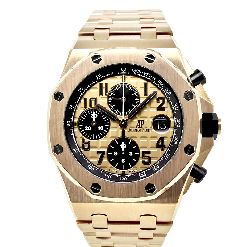 オーデマ・ピゲ　AUDEMARS PIGUET　ロイヤルオーク オフショアクロノグラフ　26470OR.OO.1000OR.01　18KPG　42mm　USED　中古