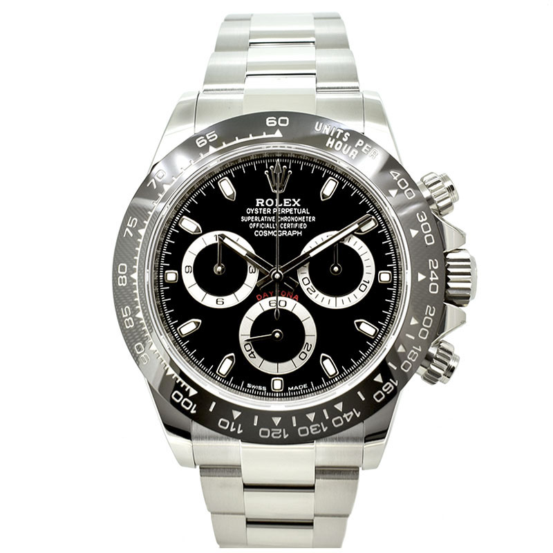 ロレックス　ROLEX　コスモグラフ デイトナ　Ref.116500LN　ブラック　セラミックベゼル　未使用品