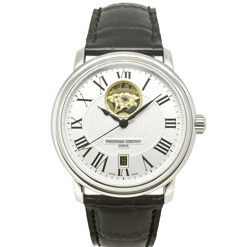 フレデリック・コンスタント　FREDERIQUE CONSTANT　クラシック ハートビート　FC-315M4P6　SS　40mm　シルバー　USED　中古
