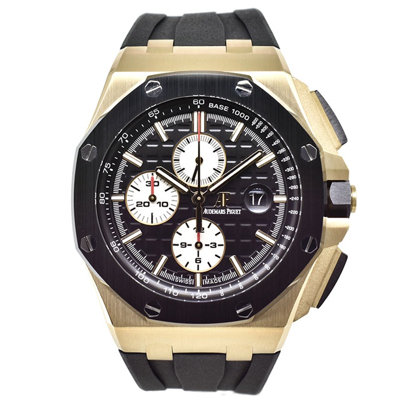オーデマ・ピゲ　AUDEMARS PIGUET　ロイヤルオーク オフショア クロノグラフ　26401RO.OO.A002CA.01　44mm　18KPG　USED　中古