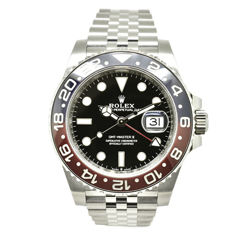 ロレックス　ROLEX　GMTマスター2　126710BLRO　ブルー/レッドベゼル　40mm　USED　中古