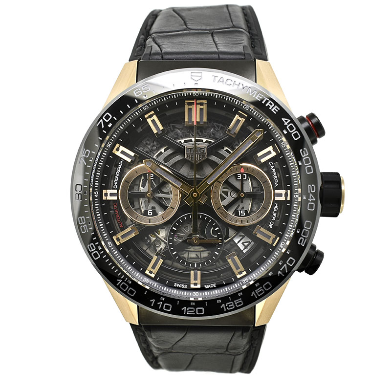 タグホイヤー　TAG HEUER　カレラ キャリバーホイヤー02 クロノグラフ　CBG2050.FC6426　43mm　USED　中古