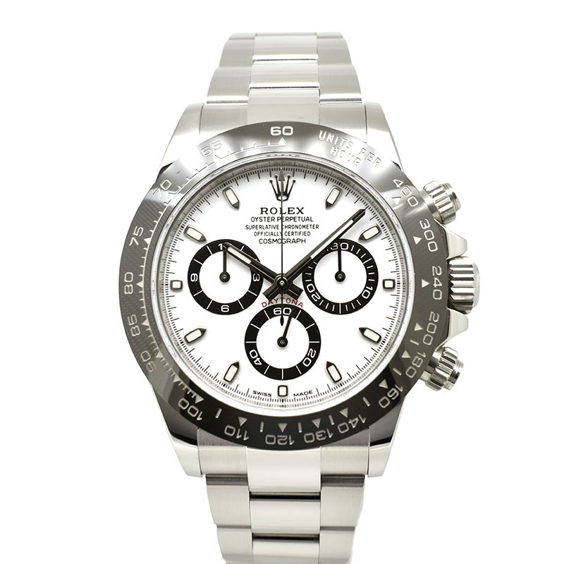 ロレックス　ROLEX　コスモグラフ デイトナ　Ref.116500LN　ホワイト　セラミックベゼル　USED　中古