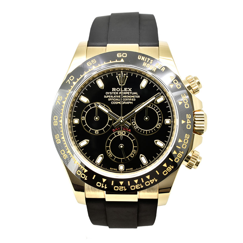 ロレックス　ROLEX　デイトナ　116518LN　18KYG　オイスターフレックス　USED　中古