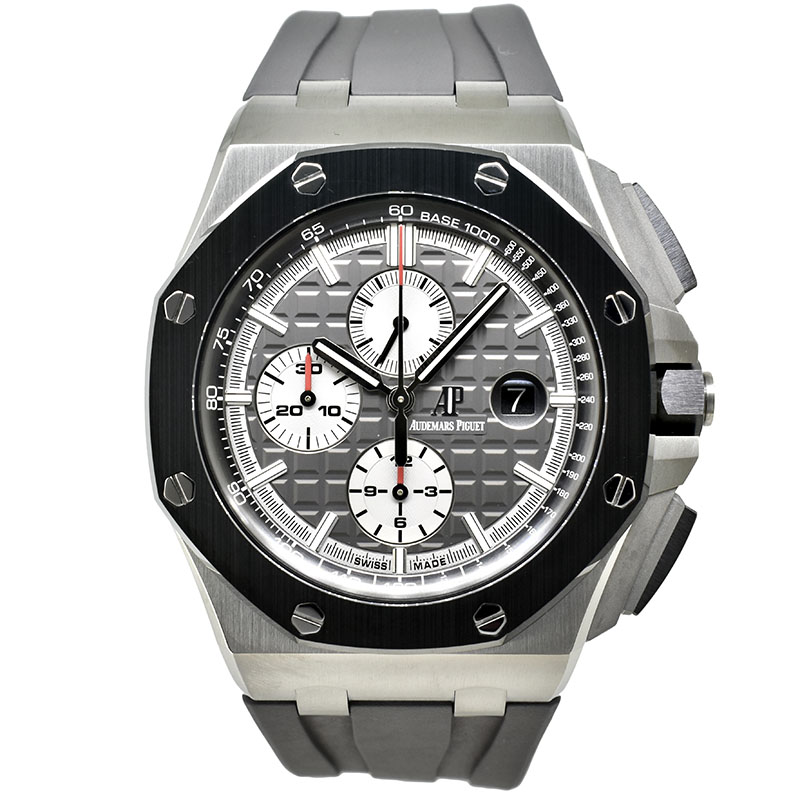 オーデマ・ピゲ　AUDEMARS PIGUET　ロイヤルオーク オフショア クロノグラフ　26400IO.OO.A004CA.01　チタン　44mm　USED　中古