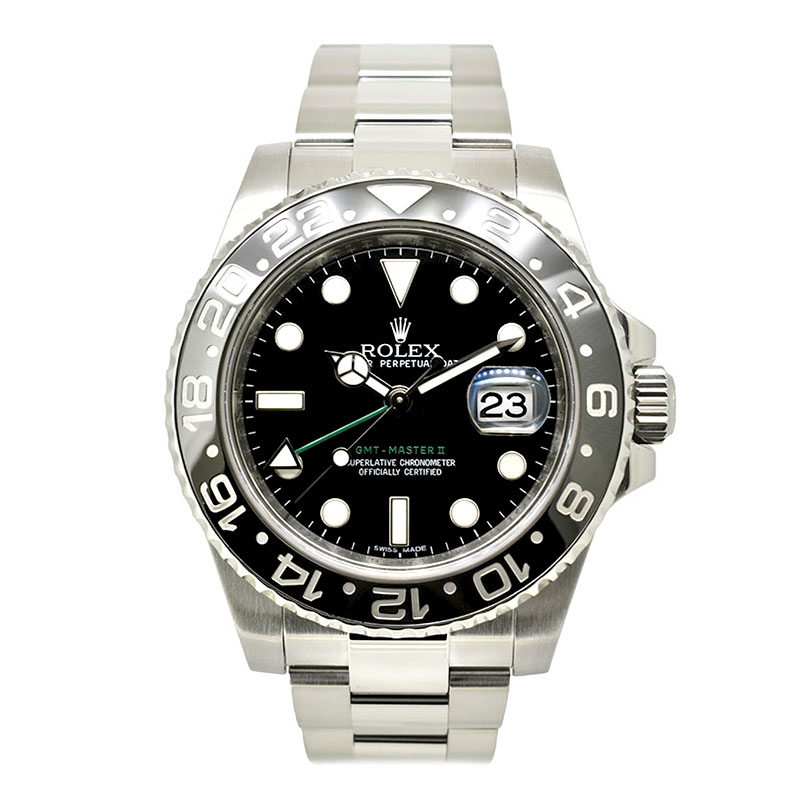 ロレックス　ROLEX　GMTマスター2　Ref.116710LN　SS　ブラック　ランダム番　USED　中古