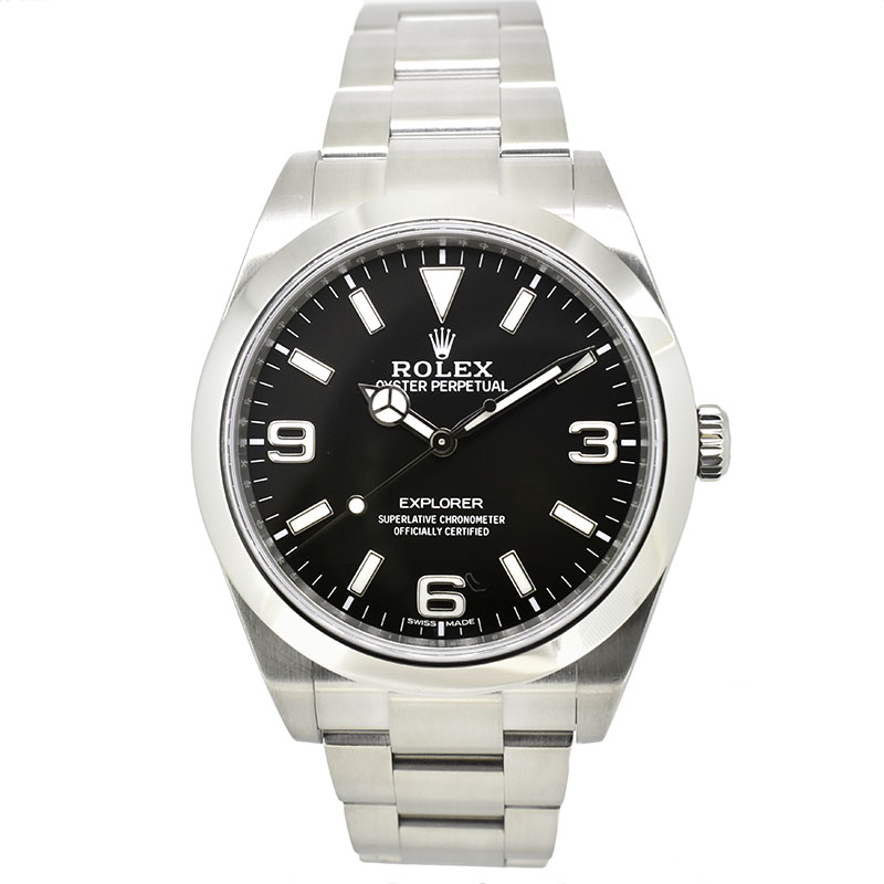 ロレックス　ROLEX　エクスプローラー1　Ref.214270　39mm　クロマライト　USED　中古