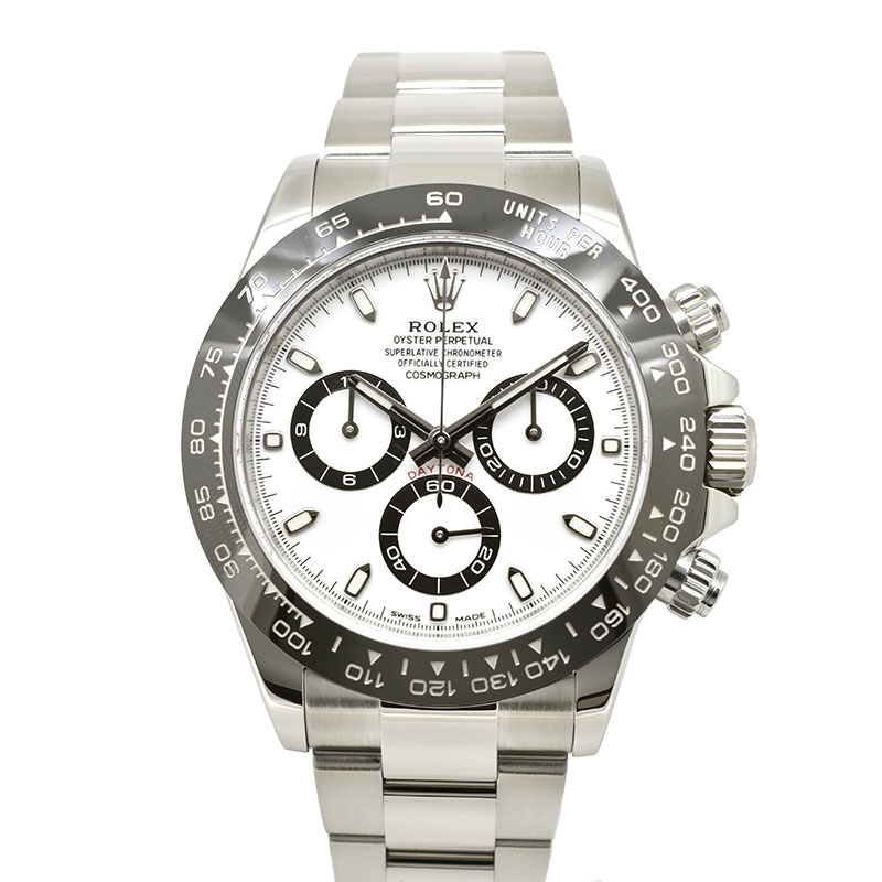 ロレックス　ROLEX　コスモグラフ デイトナ　Ref.116500LN　ホワイト　セラミックベゼル　USED　中古