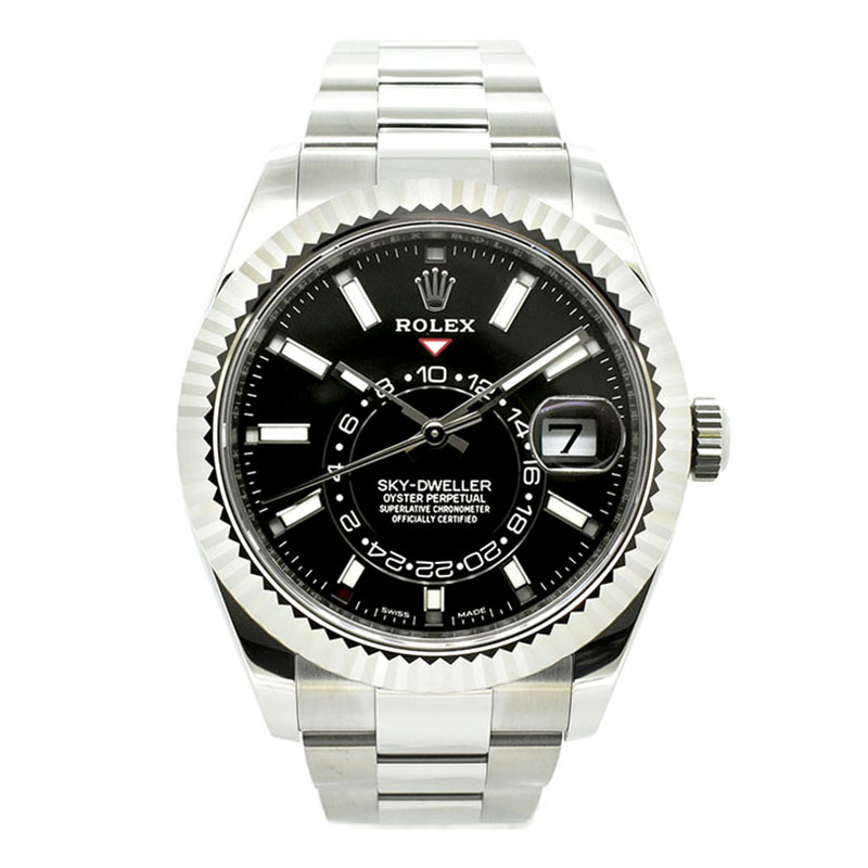 ロレックス　ROLEX　スカイドゥエラー　326934　ブラック　未使用品