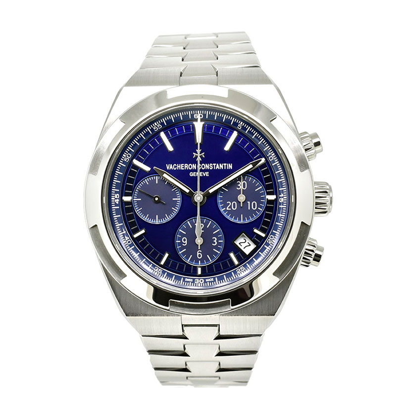 ヴァシュロンコンスタンタン　VACHERON CONSTANTIN　オーヴァーシーズ クロノグラフ　5500V/110A-B148　ブルー　42.5mm　USED　中古