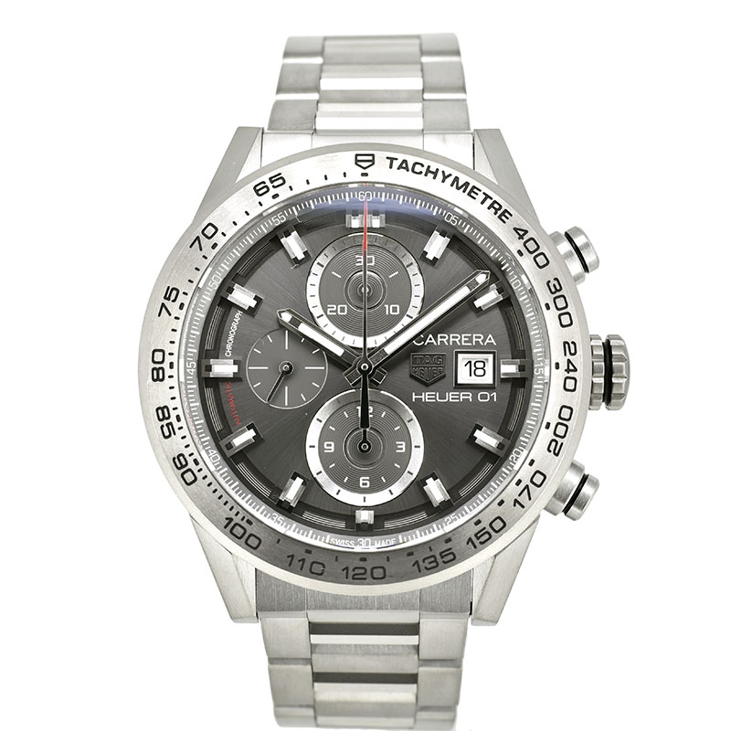タグホイヤー　TAG HEUER　カレラ キャリバーホイヤー01　CAR208Z.BF0719　43mm　チタン　USED　中古