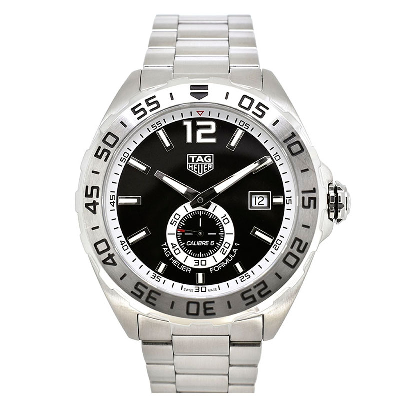 タグホイヤー　TAG HEUER　フォーミュラ1 キャリバー6　WAZ2012.BA0842　ブラック　43mm　USED　中古