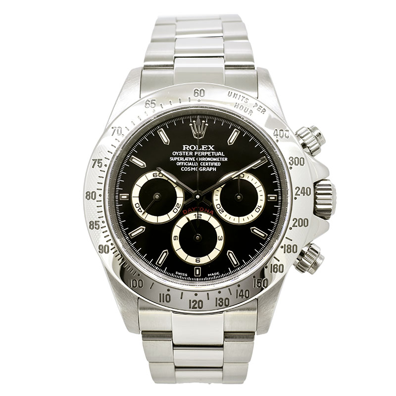 ロレックス　ROLEX　デイトナ　16520　ブラック　A番　40mm　USED　中古
