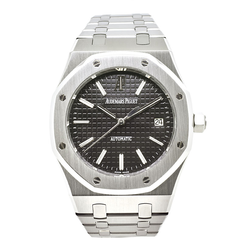 オーデマ・ピゲ　AUDEMARS PIGUET　ロイヤルオーク　15300ST.OO.1220ST.03　ブラック　39mm　USED　中古