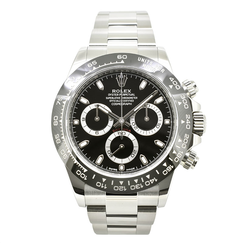 ロレックス　ROLEX　コスモグラフ デイトナ　Ref.116500LN　ブラック　セラミックベゼル　USED　中古