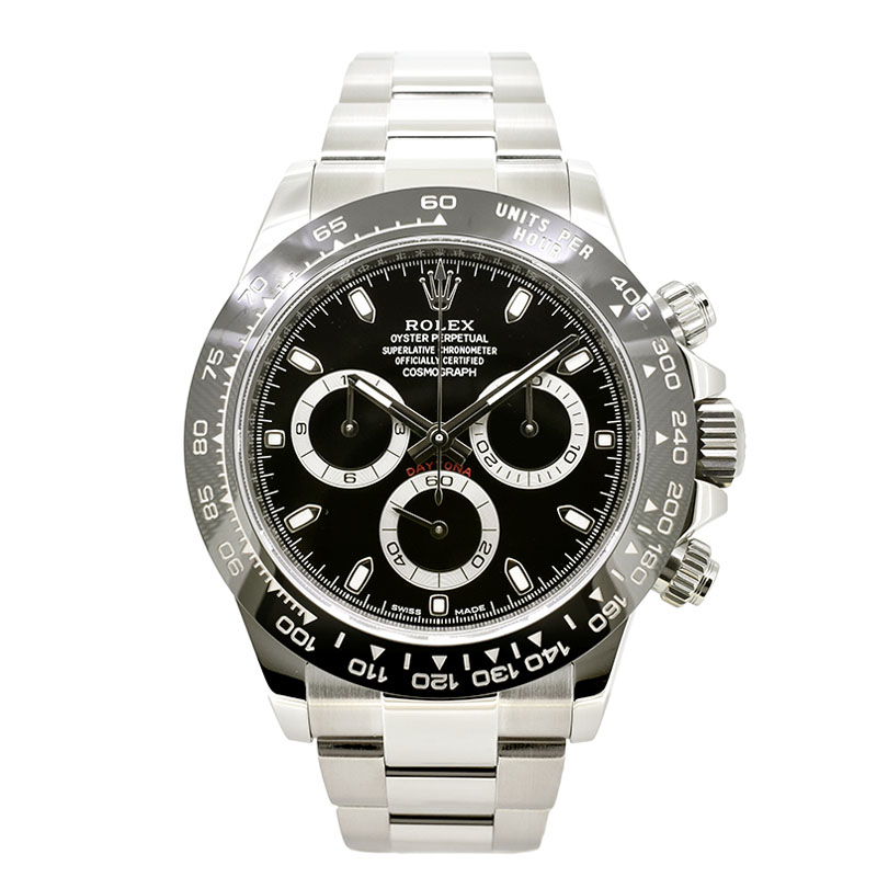 ロレックス　ROLEX　コスモグラフ デイトナ　Ref.116500LN　ブラック　セラミックベゼル　USED　中古