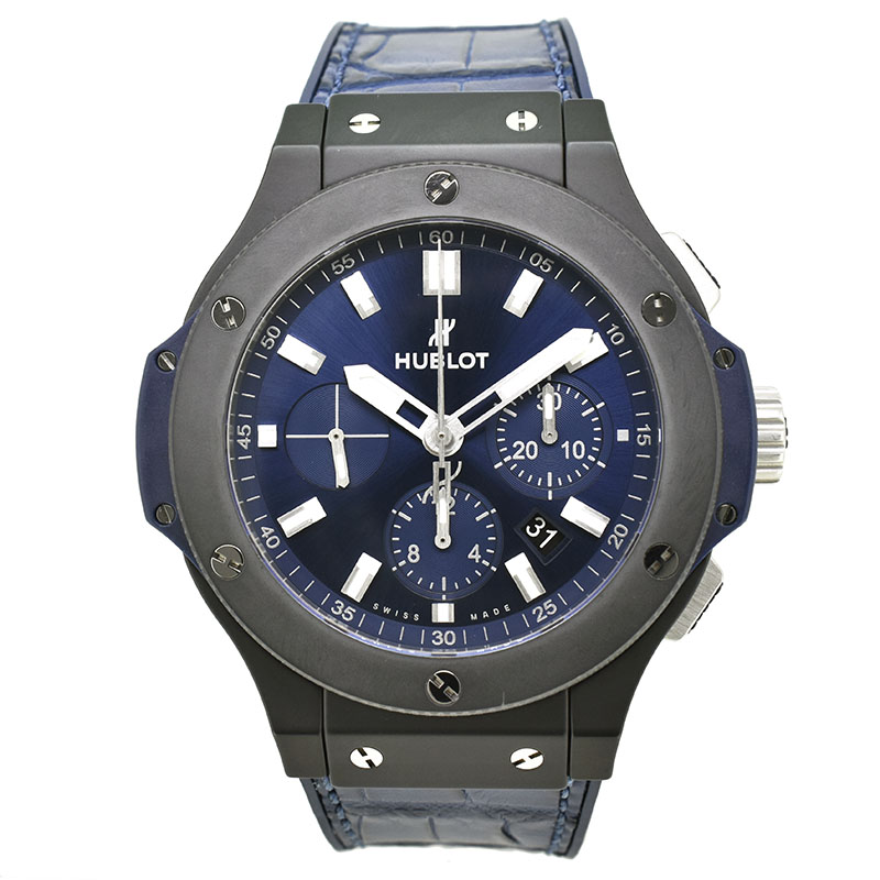 ウブロ　HUBLOT　ビッグバン セラミック ブルー　301.CI.7170.LR　44mm　USED　中古