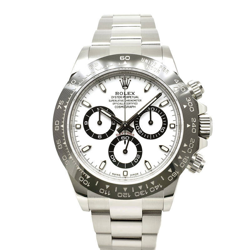 ロレックス　ROLEX　コスモグラフ デイトナ　Ref.116500LN　ホワイト　セラミックベゼル　USED　中古