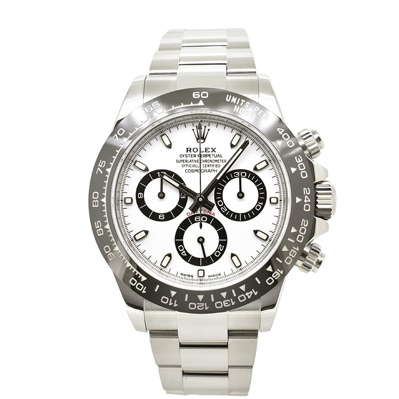 ロレックス　ROLEX　コスモグラフ デイトナ　Ref.116500LN　ホワイト　セラミックベゼル　USED　中古