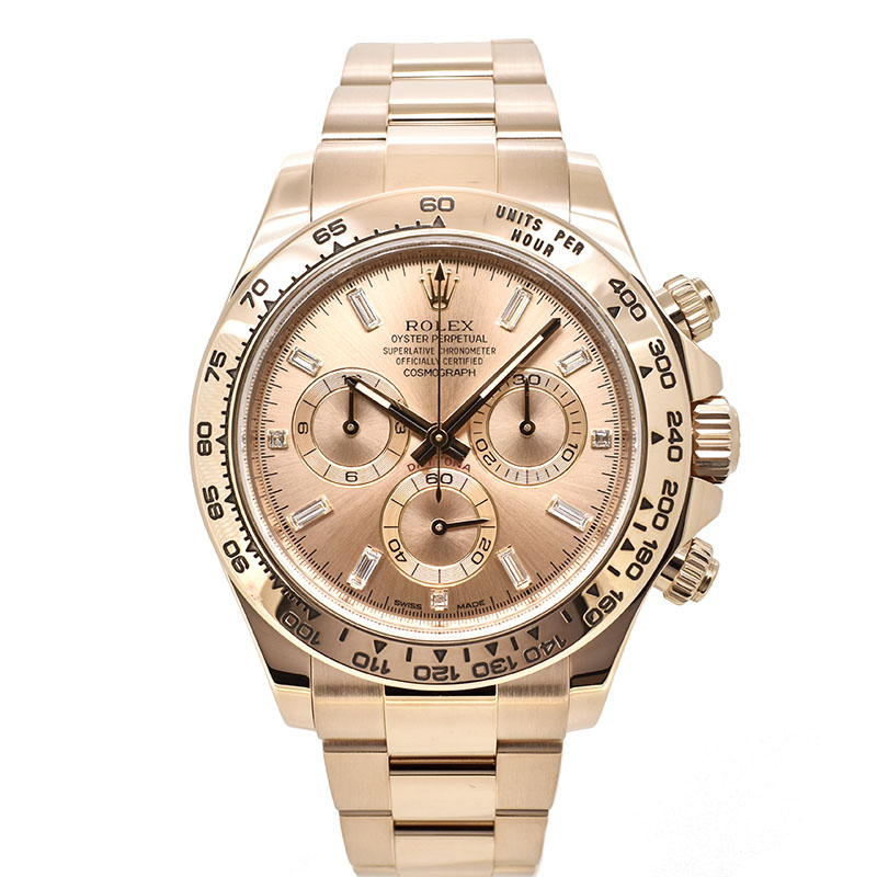 ロレックス　ROLEX　デイトナ　Ref.116505A　18KRG　インデックスダイヤ　ピンク　40mm　USED　中古