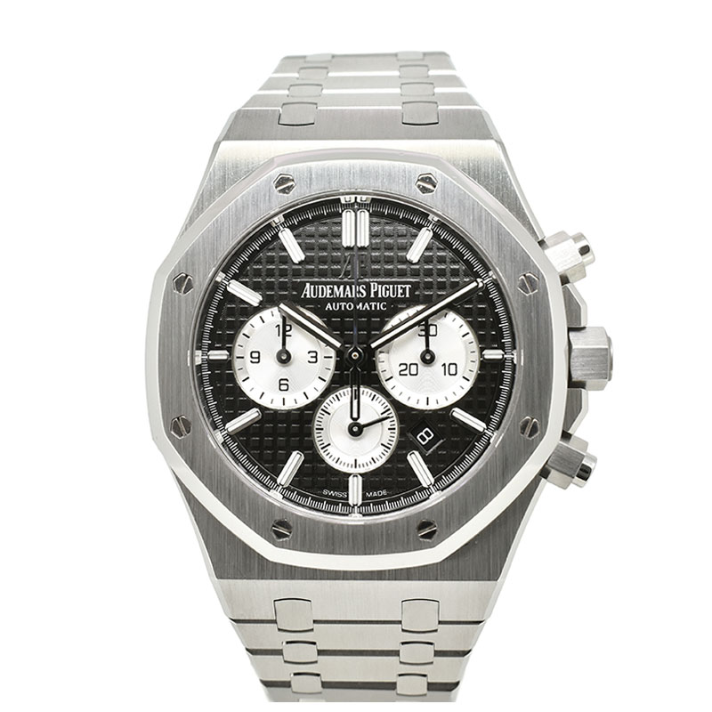 オーデマ・ピゲ　AUDEMARS PIGUET　ロイヤルオーク クロノグラフ　26331ST.OO.1220ST.02　SS　41mm　ブラック/シルバー　USED　中古