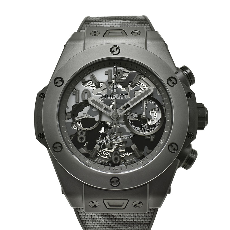 ウブロ　HUBLOT　ビッグバン オールブラック カモ ヨウジヤマモト　411.CI.0110.RX.YOY20　セラミック　45mm　日本100本限定　未使用品