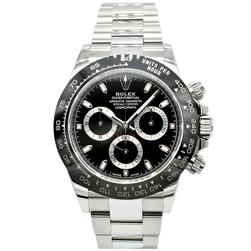 ロレックス　ROLEX　コスモグラフ デイトナ　Ref.116500LN　ブラック　セラミックベゼル　USED　中古