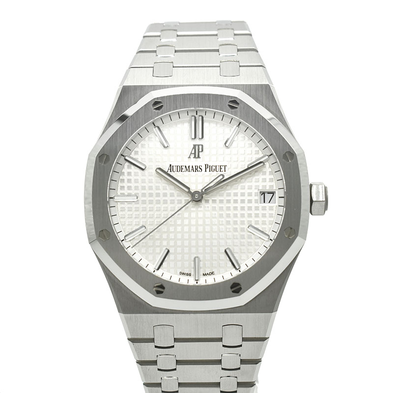 オーデマ・ピゲ　AUDEMARS PIGUET　ロイヤルオーク オートマティック　15500ST.OO.1220ST.04　41mm　シルバー　USED　中古