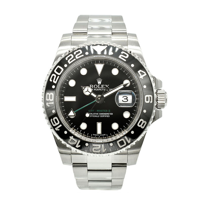 ロレックス　ROLEX　GMTマスター2　Ref.116710LN　SS　ブラック　G番　USED　中古