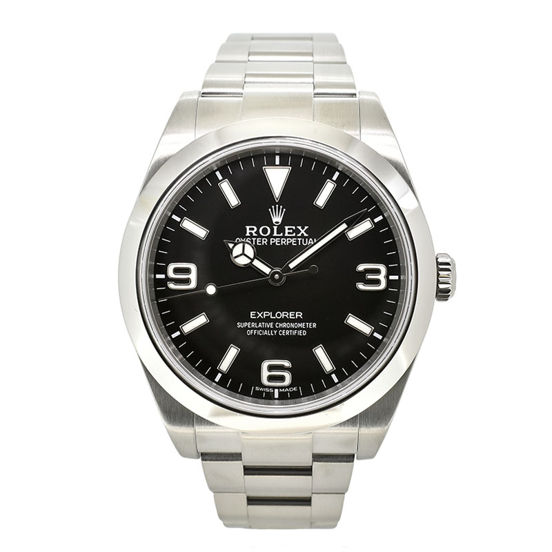 ロレックス　ROLEX　エクスプローラー1　Ref.214270　39mm　クロマライト　USED　中古