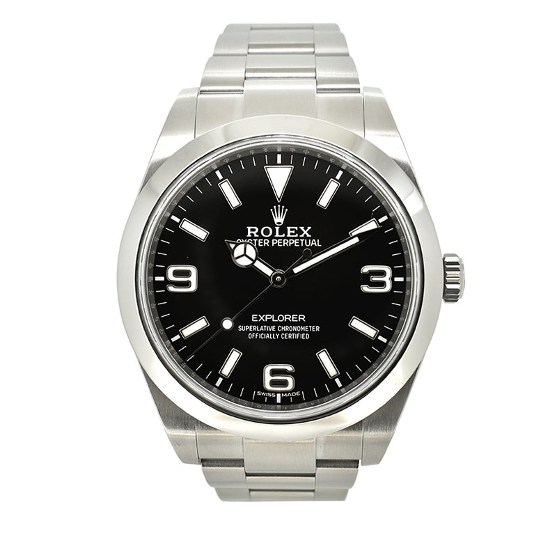 ロレックス　ROLEX　エクスプローラー1　Ref.214270　39mm　クロマライト　USED　中古