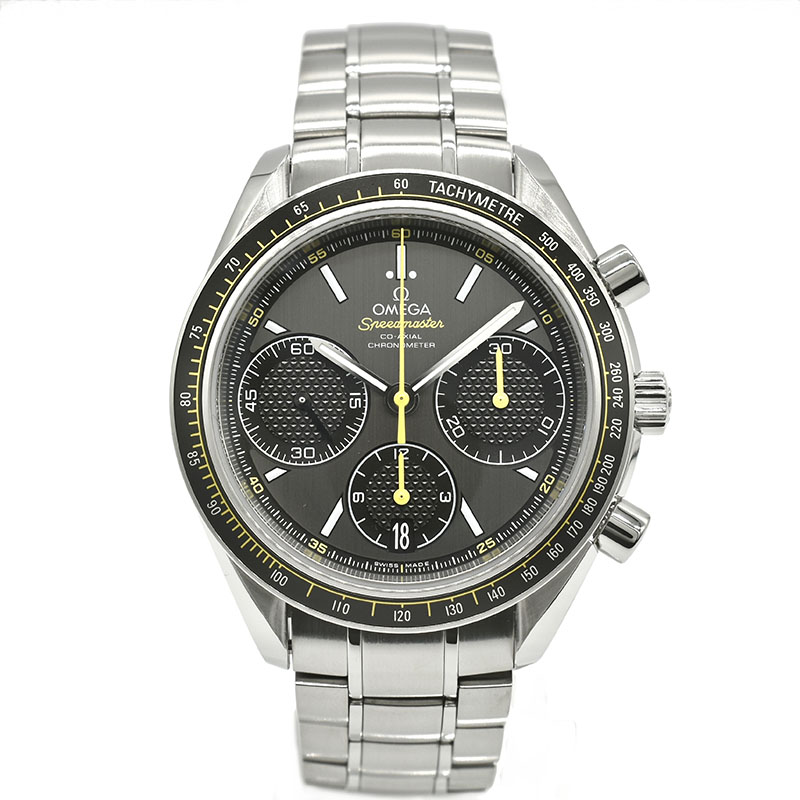 オメガ　OMEGA　スピードマスターレーシング　326.30.40.50.06.001　40mm　グレー/ブラック　USED　中古