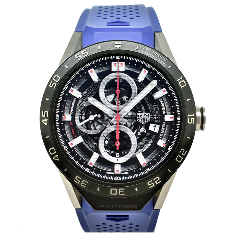 タグホイヤー　TAG HEUER　コネクテッド 46　SAR8A80.FT6059　46mm　チタン　USED　中古