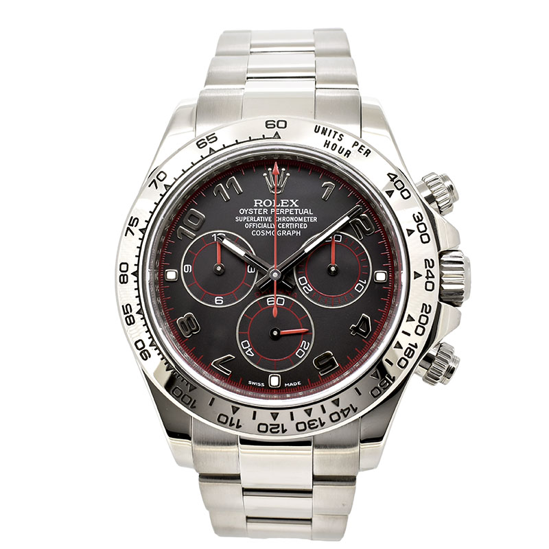 ロレックス　ROLEX　デイトナ　116509　ブラック　V番　18KWG　40mm　USED　中古