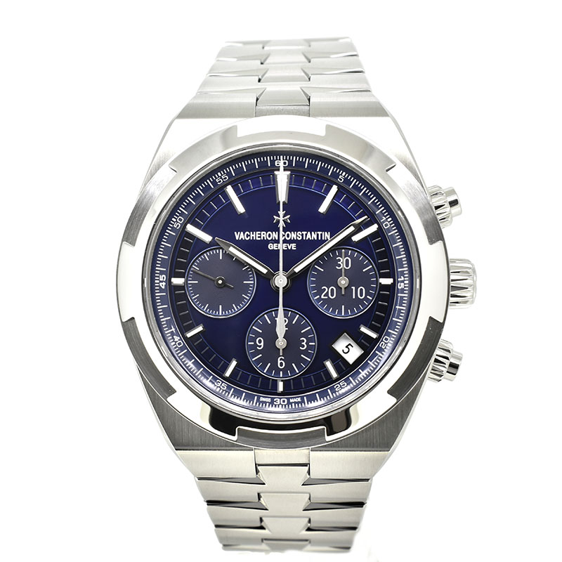 ヴァシュロンコンスタンタン　VACHERON CONSTANTIN　オーヴァーシーズ クロノグラフ　5500V/110A-B148　ブルー　42.5mm　USED　中古