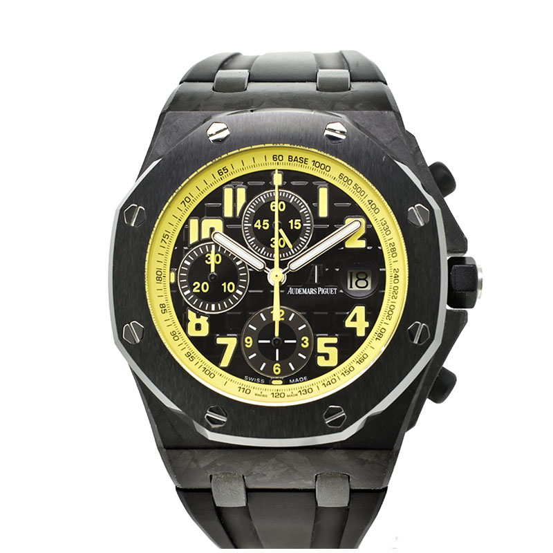オーデマ・ピゲ　AUDEMARS PIGUET　ロイヤルオーク オフショア クロノグラフ バンブルビー 26176FO.OO.D101CR.02　フォージドカーボン　42mm　USED　中古