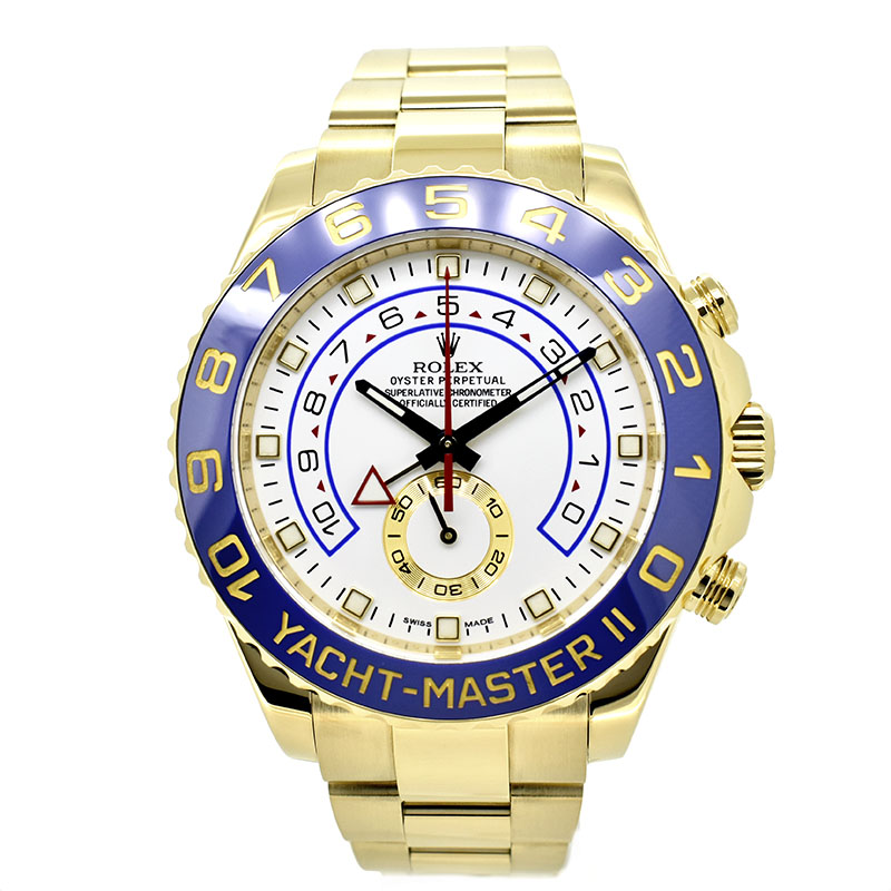 ロレックス　ROLEX　ヨットマスター2　116688　44mm　ホワイト　18KYG　ランダム番　USED　中古