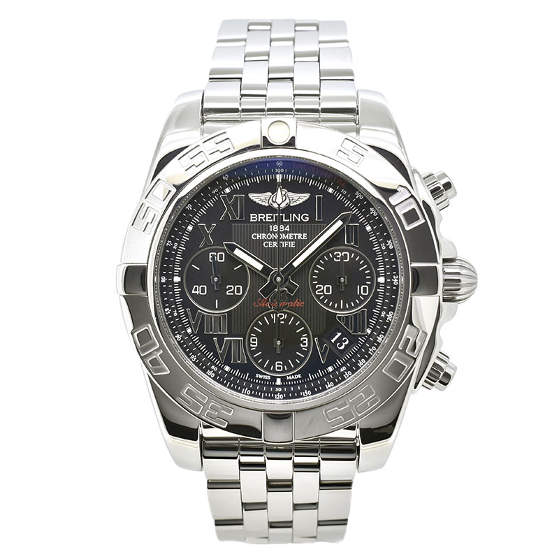 ブライトリング　BREITLING　クロノマット41　A014B04PA　ブラックローマ　41mm　USED　中古