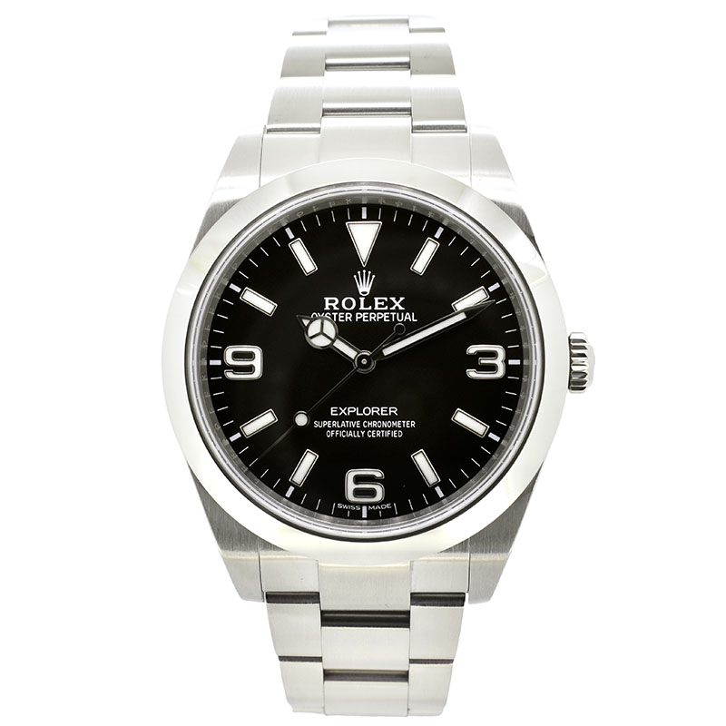 ロレックス　ROLEX　エクスプローラー1　Ref.214270　39mm　クロマライト　USED　中古