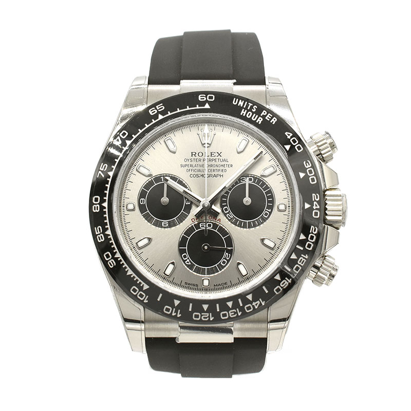ロレックス　ROLEX　デイトナ　116519LN　スチール/ブラック　オイスターフレックス　18KWG　USED　中古