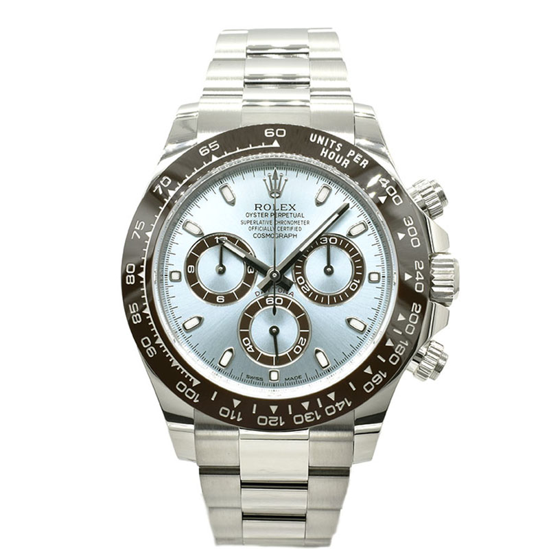 ロレックス　ROLEX　デイトナ　116506　アイスブルー　プラチナ　ランダム番　40mm　USED　中古