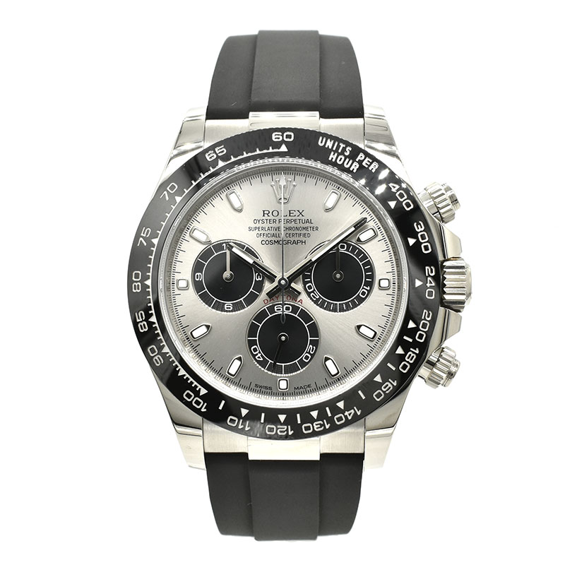 ロレックス　ROLEX　デイトナ　116519LN　スチール/ブラック　オイスターフレックス　18KWG　USED　中古